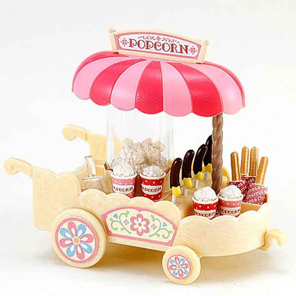 Carrello vendita Pop Corn Sylvanian Families