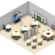 Esempio rendering - Aule 3.0 - Laboratori - Atelier