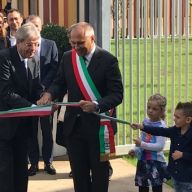 Il Presidente del consiglio Paolo Gentiloni inaugura il nuovo Polo Scolastico di Cernusco